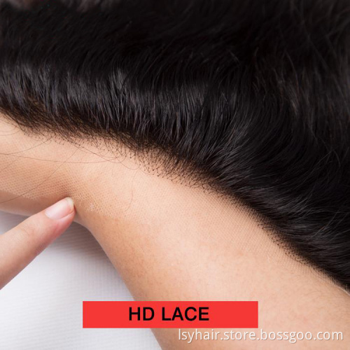 Holy Grail!  Invisible HD 5X5 Transparent Swiss Lace Closure Wig Super Thin Film Undectable  Human Hair Straight Natural Wigs